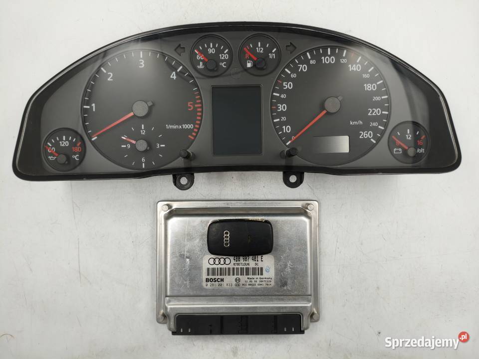 Sterownik Silnika Audi A6 C5 25 TDI AFB Układ elektryczny, zapłon mazowieckie Wyszków