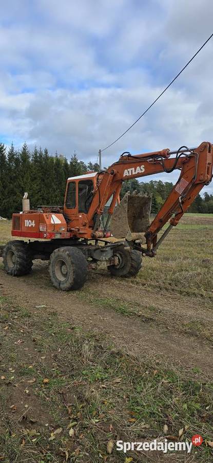 Sprzedam koparkę Atlas 1104 Rok produkcji 1994 sprzedam