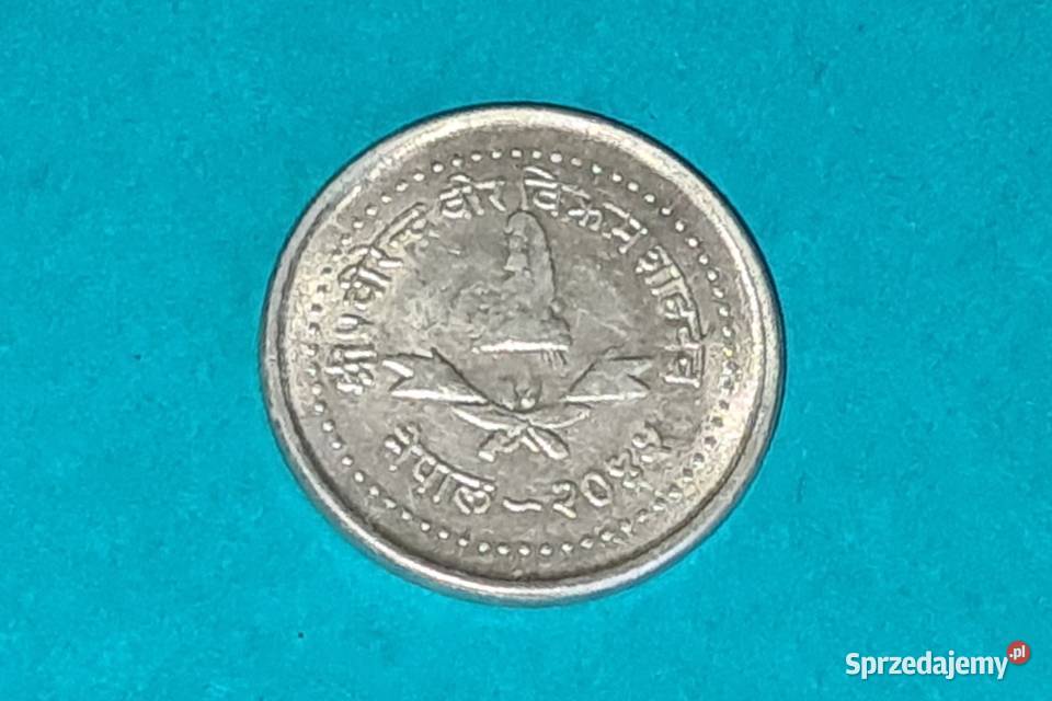 25 Pais Rupia Nepalska 1983r Moneta Starocia