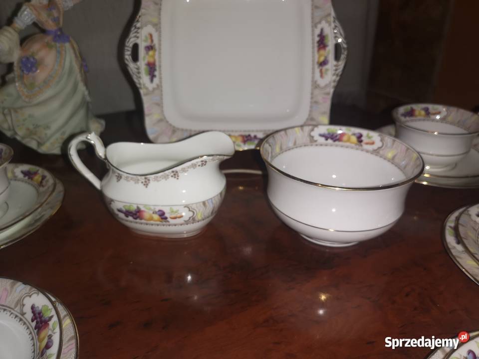 Serwis 6 osób Orchard Fenton England Owoce Gdańsk