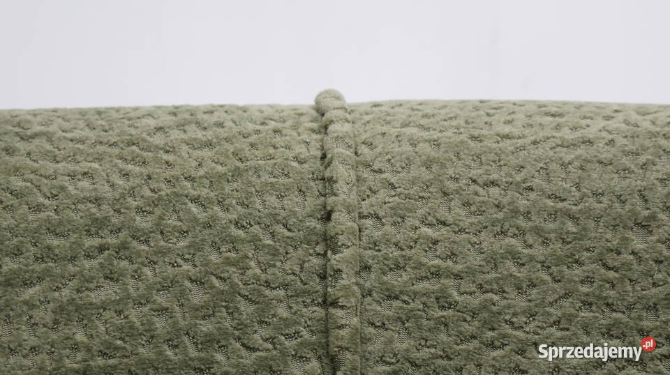 TEE WYGODNY FOTEL OKAZJA zielona tkanina Poznań
