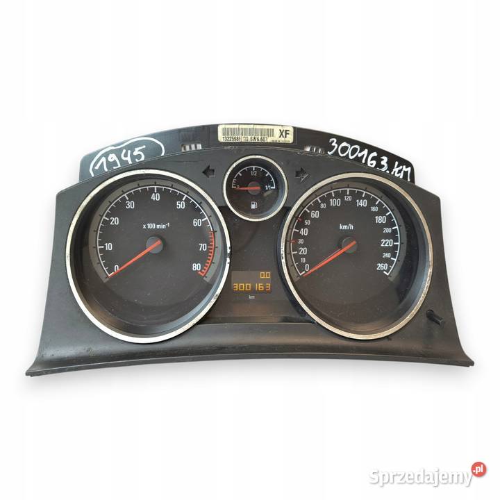 LICZNIK ZEGARY 13225986 XF Opel Astra H Zafira B lubelskie Chełm