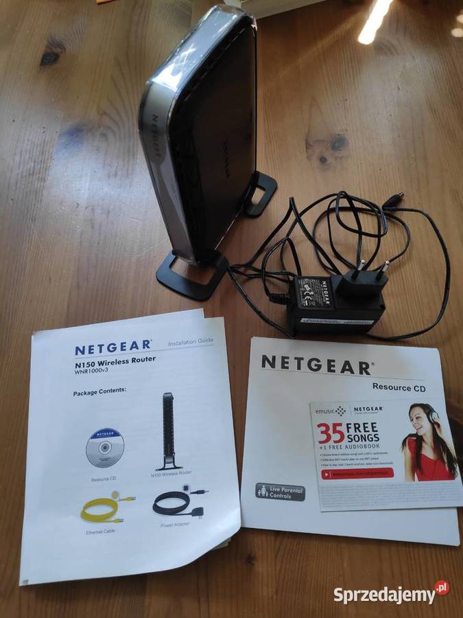 Router bezprzewodowy Netgear N150 WNR1000 v3 Pruszków sprzedam