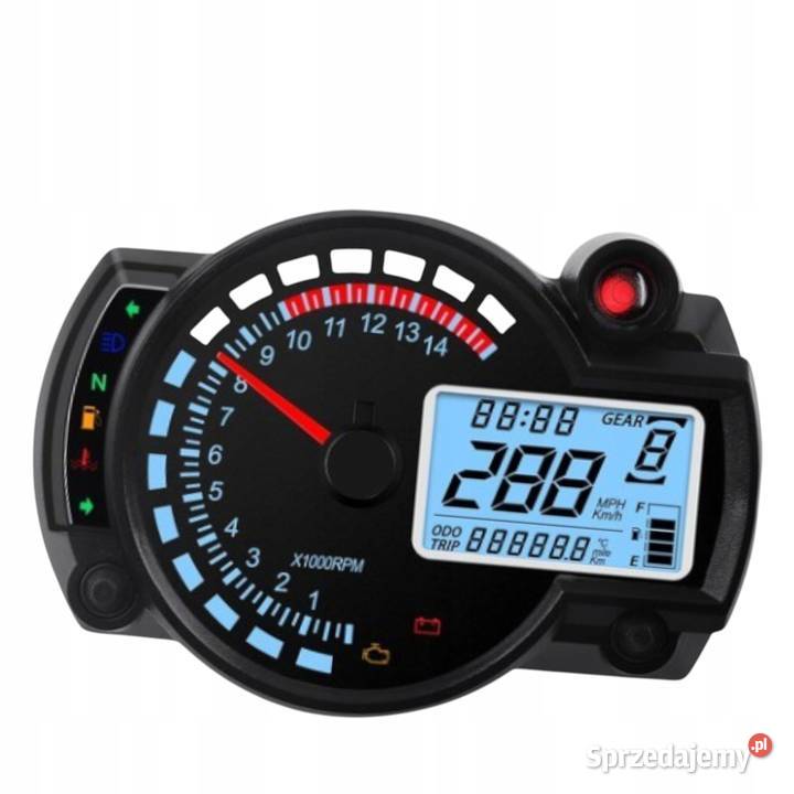 Wielofunkcyjny Licznik Prędkościomierz Myszyniec