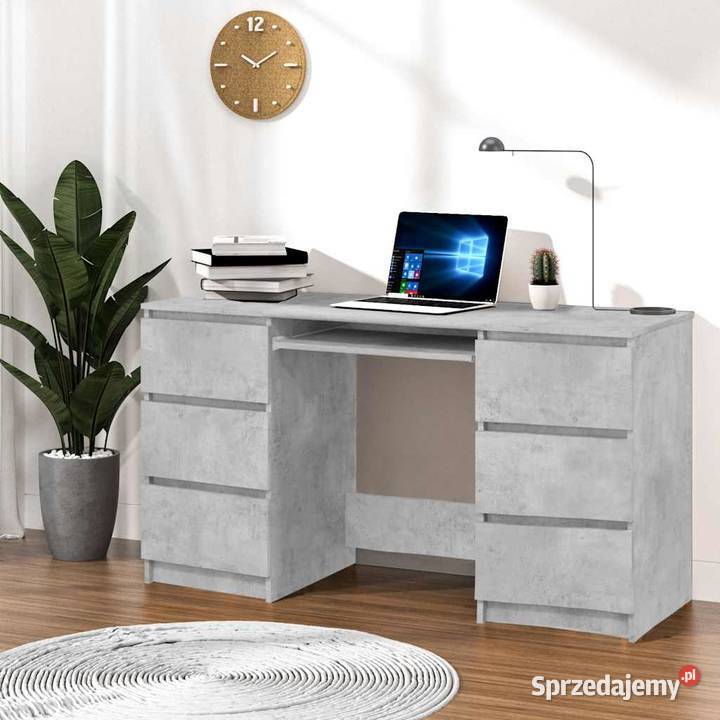 vidaXL Biurko betonowy szarySKU800814 Warszawa sprzedam