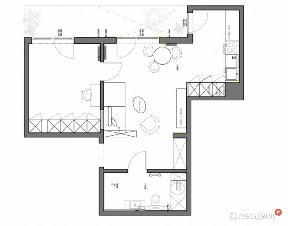 2 pokoje 50 m duży balkon 2 miejsca postojowe mazowieckie Warszawa