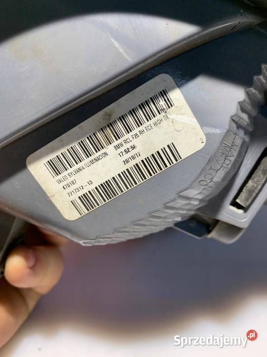 BMW X3 F25 LAMPY TYŁ KOMPLET LEWA PRAWA ORYGINAŁ