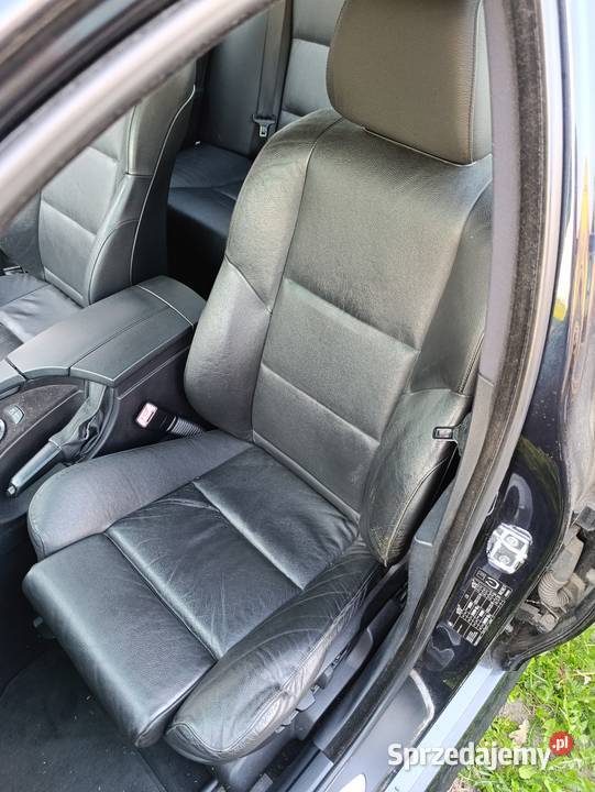 Bmw e60 fotele kanapa europa skóra mpakiet mazowieckie Gąbin