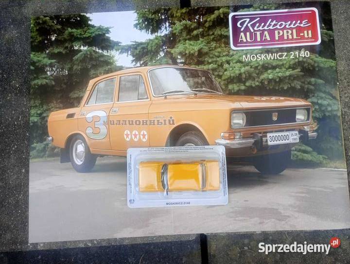 MOSKWICZ 2140 Kultowe auta PRL 143 model Modelarstwo Warszawa