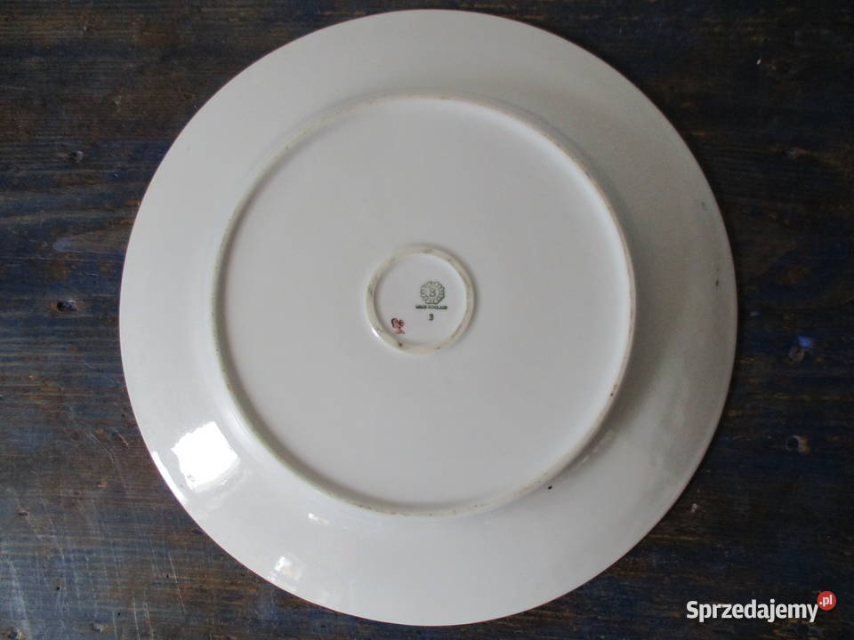 Duży Talerz BOGUCICE Porcelana PRL 325 Nieporęt