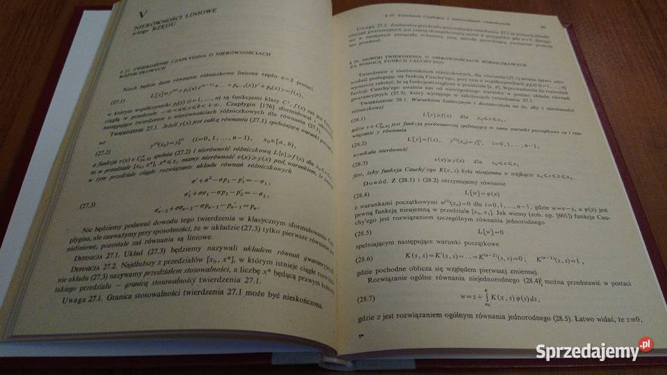 Elementy nierówności różniczkowych Rościsław Gdańsk