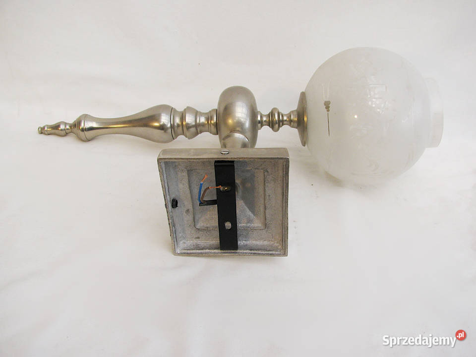 Kinkiet duży cynowy II Szczecinek sprzedam