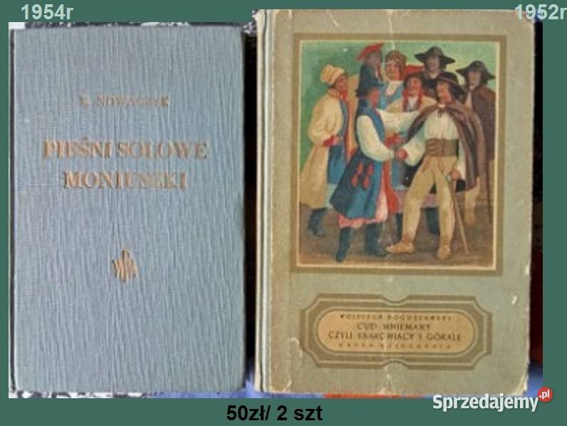 Pieśni solowe Moniuszki pieśni Moniuszko 1954 Pozostałe Łódź
