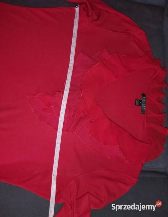 Ralph Lauren XL bluzka damska czerwony Lublin sprzedam