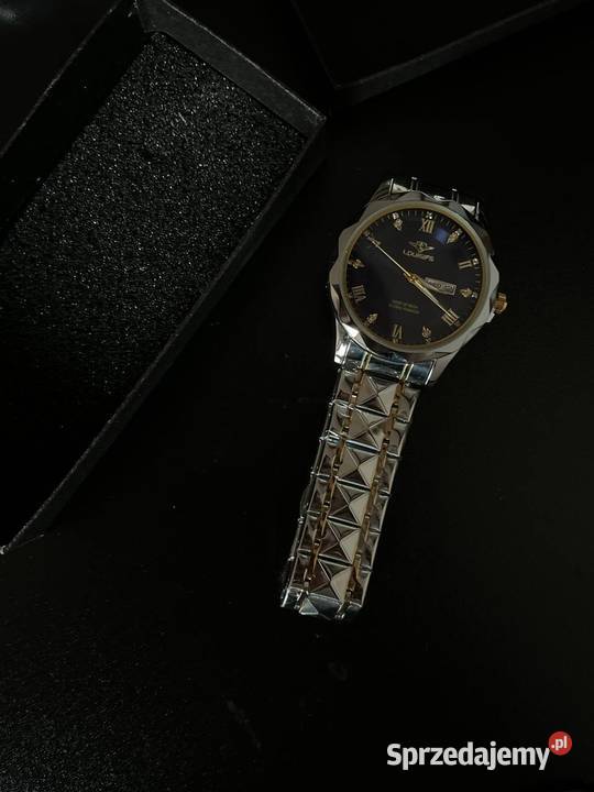 LOUISIFS Męski Luksusowy Zegarek Kwarcowy NOWY Warszawa