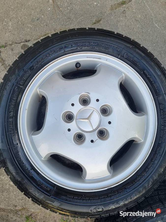 Felgi aluminiowe Mercedes A klasa 15 5 sztuk Zgierz
