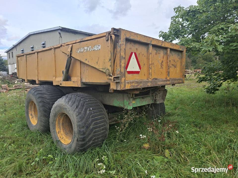 Przyczepa budowlana Joskin 14ton nieuszkodzony Przyczepy rolnicze