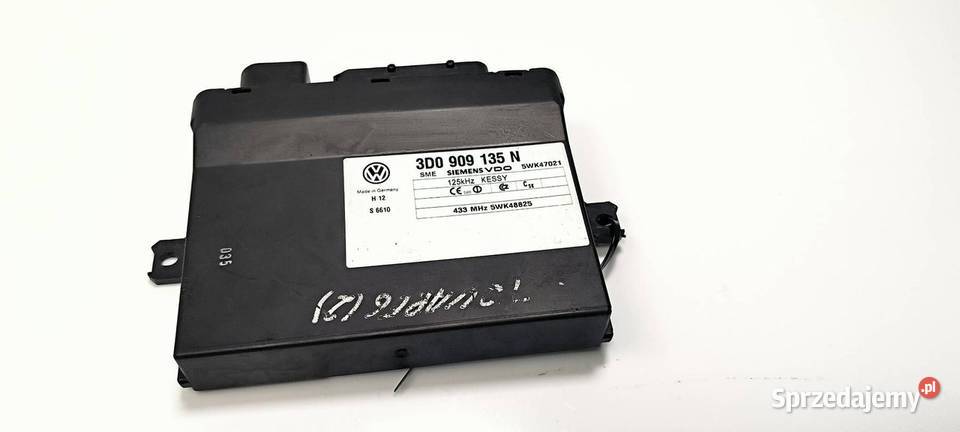 MODUŁ KESSY VOLKSWAGEN PHAETON 3D0909135N osobowe Lipno
