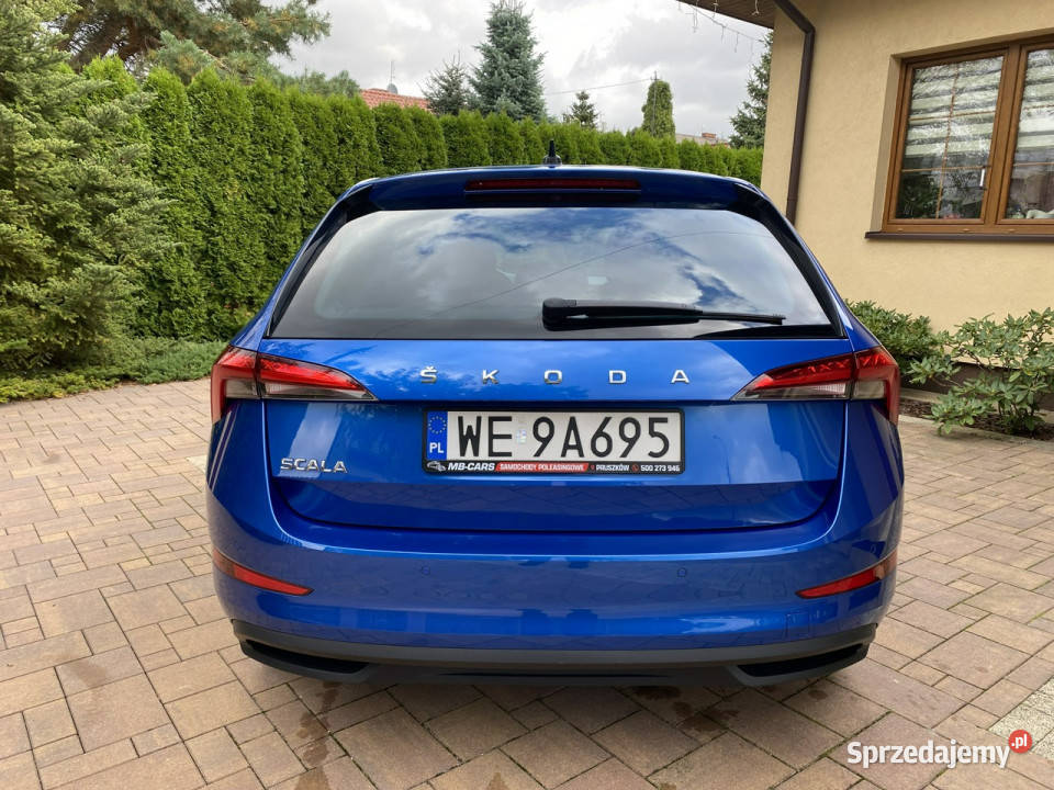 koda Scala I Wł Krajowy15 TSI DSG Bezwypadkowy mazowieckie