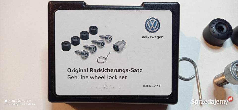 Śruby zabezpieczające koła antykradzieżowe M14 x Starachowice