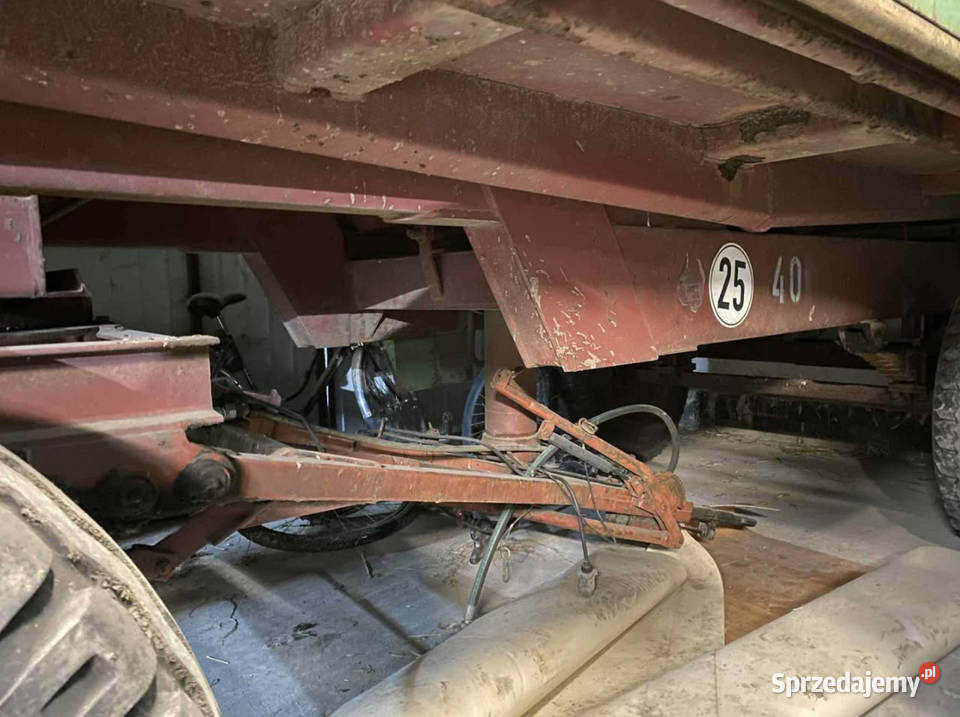 Przyczepa wywrotka STRAUTMANN 8t ZAREJESTROWANA