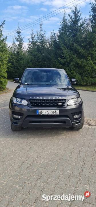 Range Rover Sport Autobiography Rok produkcji 2016 Range Rover Sport Płock sprzedam