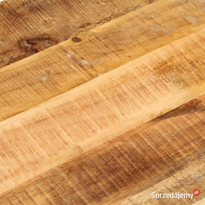 Blat stołu 100x40x38 owalny surowe drewno mango Warszawa sprzedam
