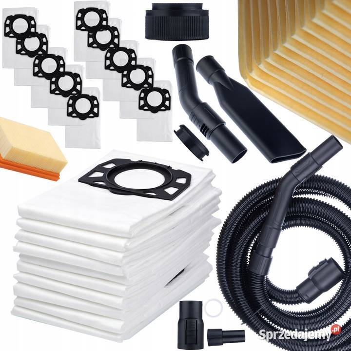 Zestaw 10 Worków Filtr do Odkurzacza do Krcher Ludźmierz