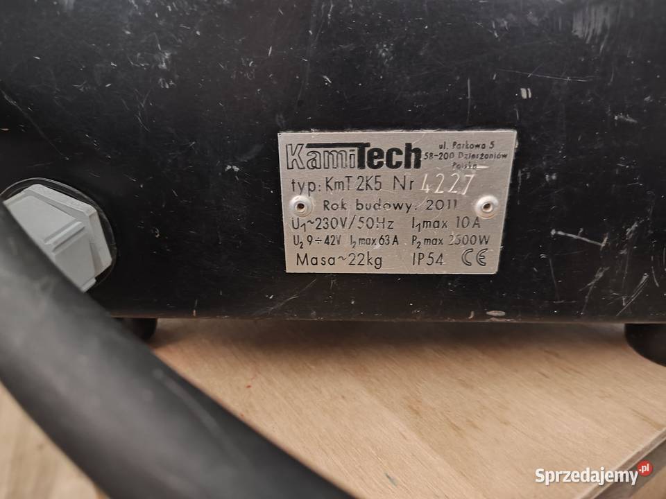 Zgrzewarka elektrooporowa Kamitech KmT 2k5 świętokrzyskie Kielce