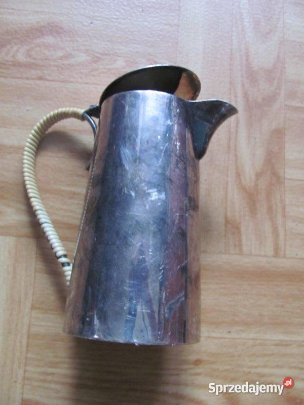 dzbanek zaparzacz platerowany srebrem EPNS antyk