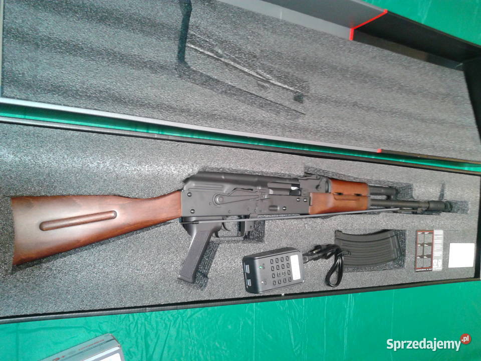 AK 74 Kałasznikow FULL Metal NowyGwarancja Sporty strzeleckie i myślistwo Skiereszewo sprzedam