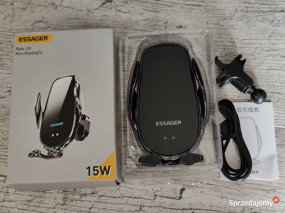 Ładowarka indukcyjna bezprzewodowa samochodowa sprzedam