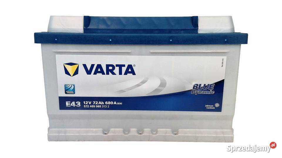 Akumulator Varta Blue Dynamic E43 72Ah680A Bydgoszcz