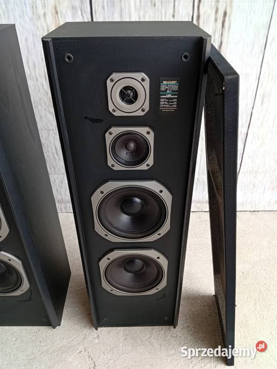 Kolumny SHARP CP7700 mocne 2 x 250 wat 8 ohm 145 Byczyna sprzedam