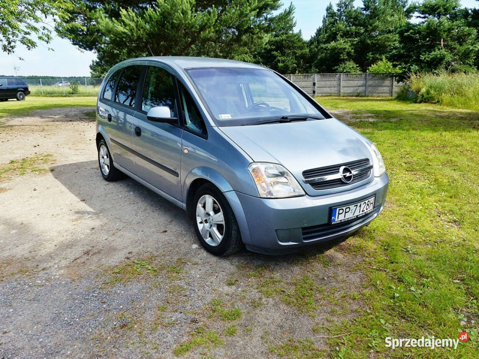 Opel Meriva 14 16VENJOYKlimaElektrykaAluBogata Piła