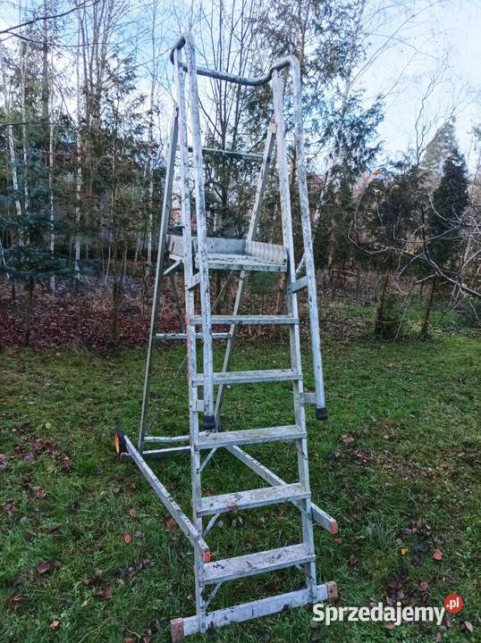 Rusztowanie podest drabina aluminiowa Faraone Sterdyń