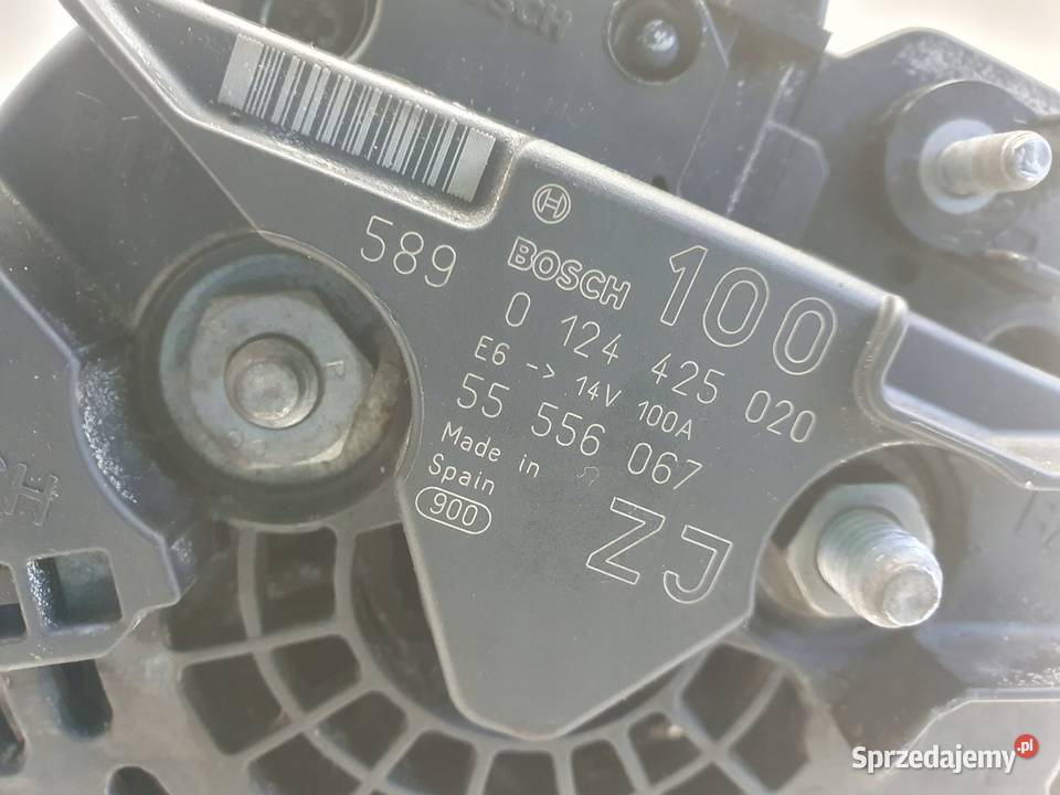 Opel Astra III H 16 16V ALTERNATOR 0124425020 Janów sprzedam