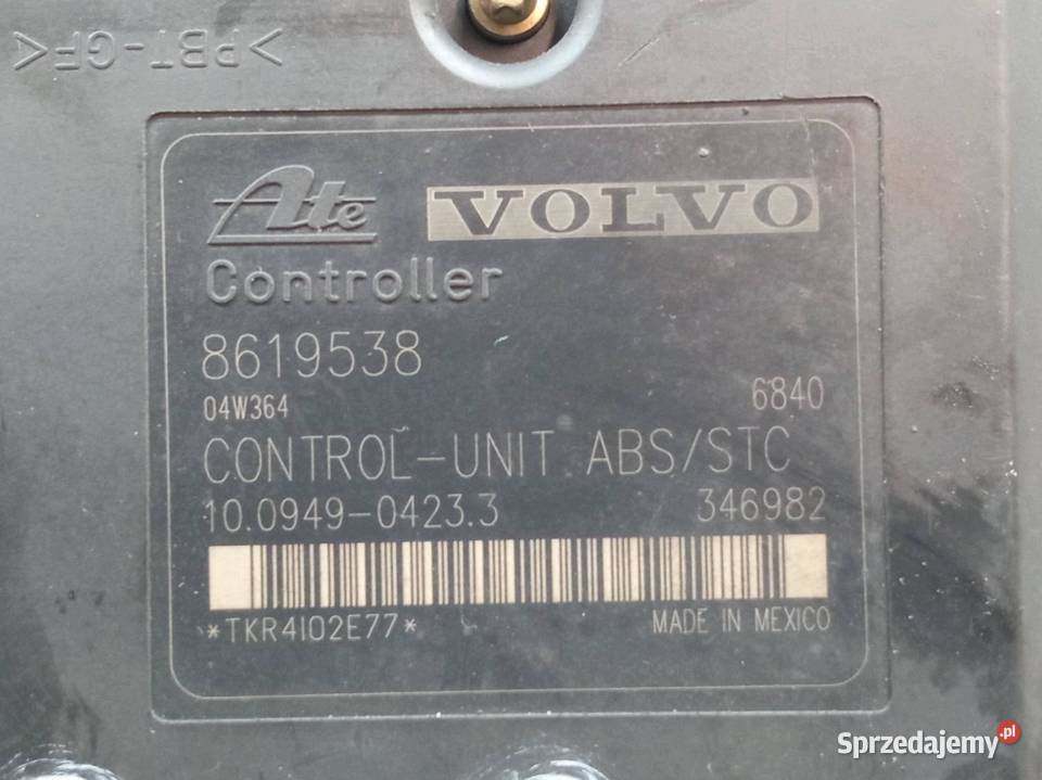 POMPA ABS 9472865 8619538 Volvo S80 I 19982006