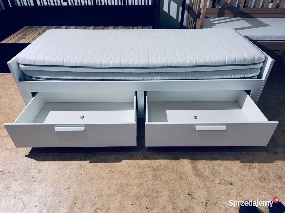 WYPRZEDAŻ 3 sztuki IKEA BRIMNES Leżanka Łóżko z