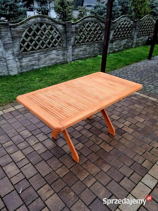 Zestaw mebli ogrodowych 6 krzeseł stół Kalety