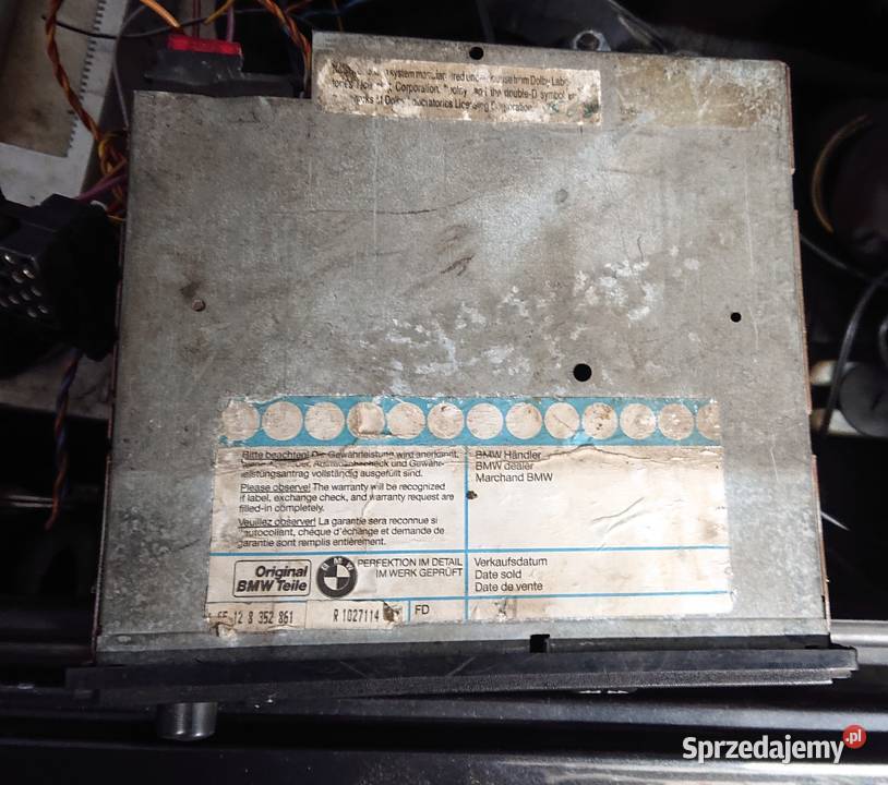 Oryginalne radio Bmw e30 e36