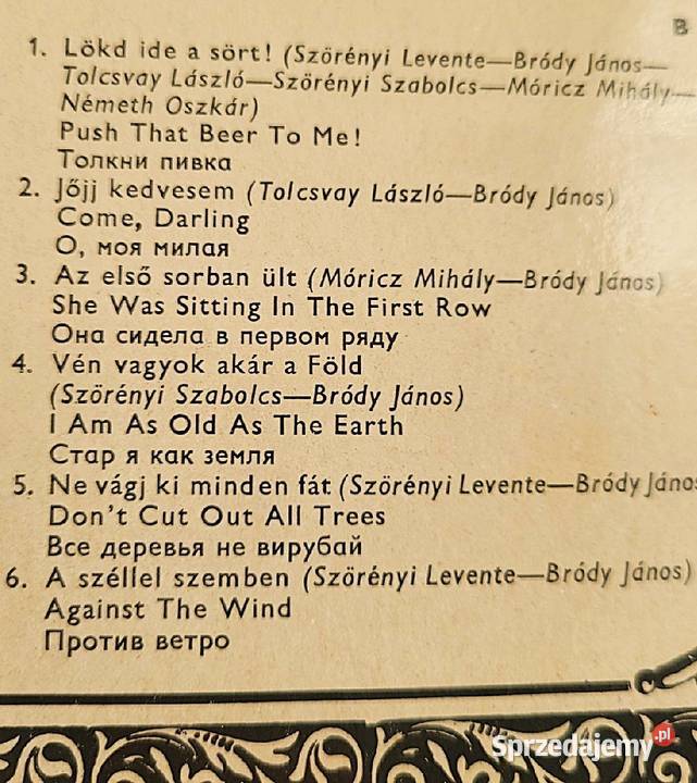 Fonogrf Country płyta winylowa z roku 1979 Chełmno
