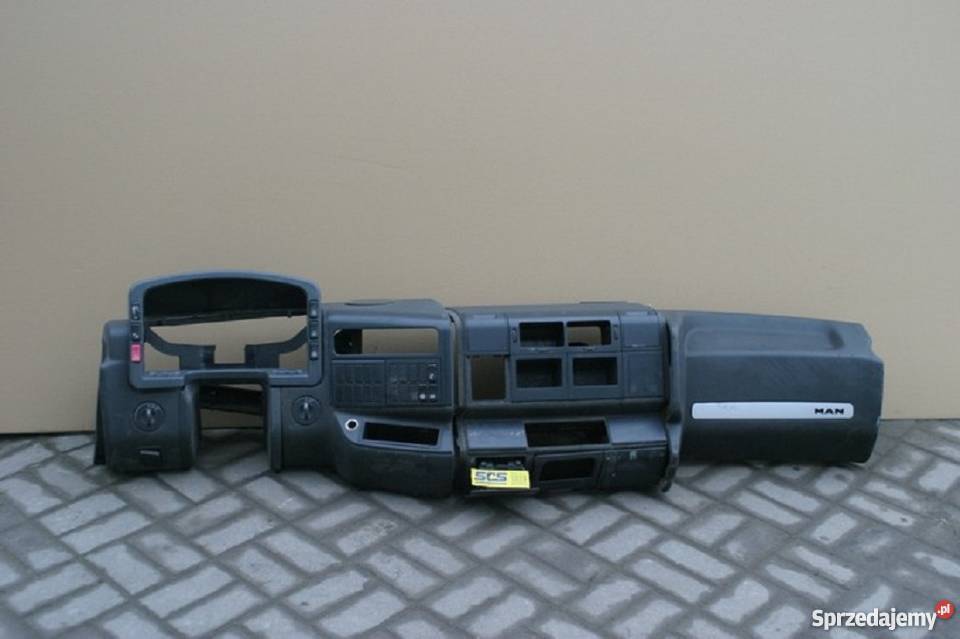 MAN TGA TGL KONSOLA DESKA ROZDZIELCZA PLASTIKI Bieleń