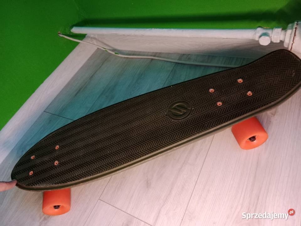 Deskorolka Oxelo big yamba kaki orange