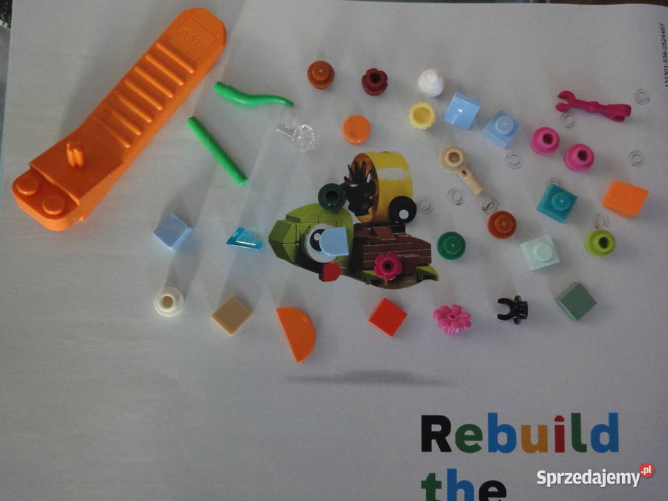 instrukcje lego i 34 klocki Kraków