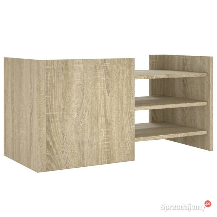 Szafka pod TV dąb sonoma 80x35x40 materiał