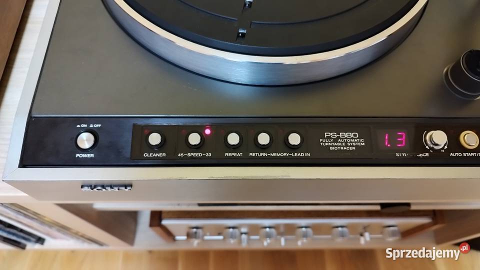 Gramofon Sony B80 Biotracer Gramofony Tarnów sprzedam