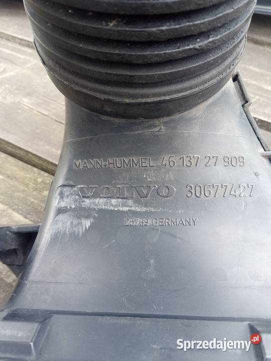 DOLOT WLOT DO FILTRA POWIETRZA S40 V50 C30 C70 Przewody powietrza Ciarka sprzedam