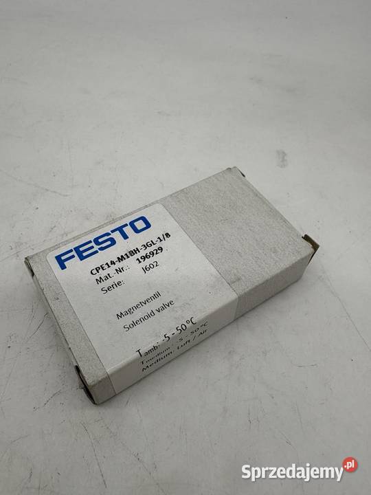 Festo CPE14M1BH3GL18 196929 Elektrózawór Warszawa
