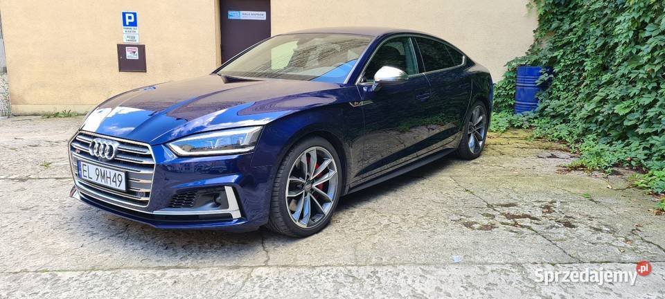 Audi S5 Sportback z Japonii konwersji na EU Łódź